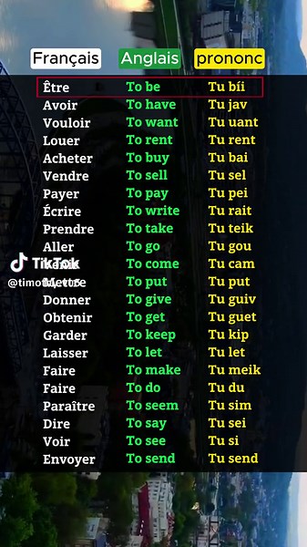 Anglais - Français on TikTok