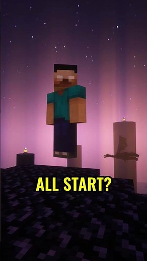 The TRUE Origin Of Herobrine (White Eyes Myth) #scary #minecraft #gaming