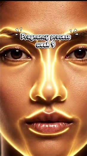 Pregnancy Week 9: The Tail is Gone! (3D Animation)#pragnancy #week9 #process