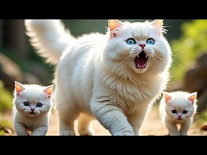 Mother Cat Calling For Her Kittens | Mom Cat Calling Her Kittens | Mama Cat Voice Sound
