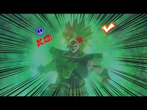 His Voice is Fixed!😃 DBXV2: Broly (DB Super) Solo PQ w/No Heals!