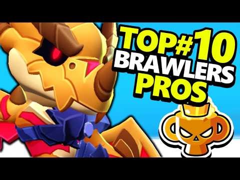 TOP #10 PRO BRAWLERS!!?!