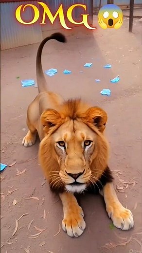 “WORLD’S BIGGEST LION — Unbelievable Real Footage!”#BigLion