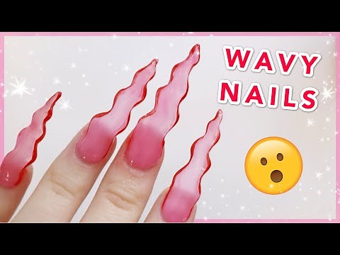 Doing Wavy Nails in Real Life