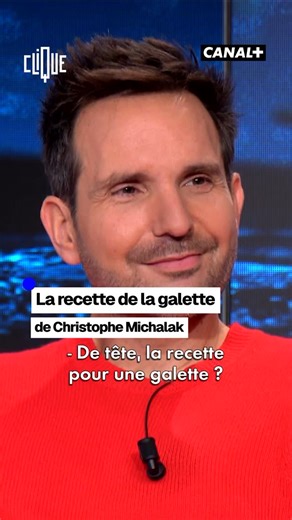 519K views · 5.3K reactions | “La technique du chef, c’est de...” - Christophe Michalak donne sa recette de la galette des rois, à faire chez soi. | Clique | Facebook