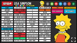 LISA SIMPSON SOUNDBOARD