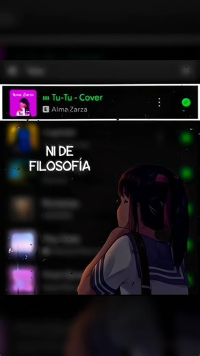 Tu Tu Cover Song by Alma Zarza lyrics edit 🎶🎧 #shorts #lyrics #yrx_edit