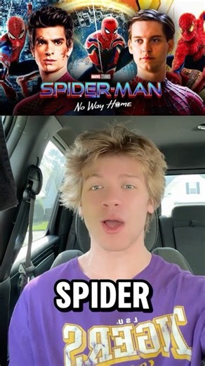 I was TOO excited to see Spider-Man