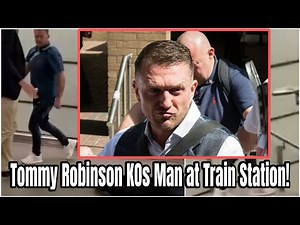 Shocked Witness Exposes What Happened Moments Before Tommy Robinson’s St Pancras ‘Assault’