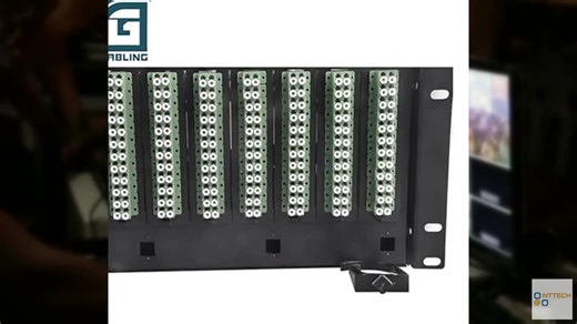 4U 19 Inch Sliding Module Fiber Panel, 144 Core Rack Mount ODF for SC Simplex Ad