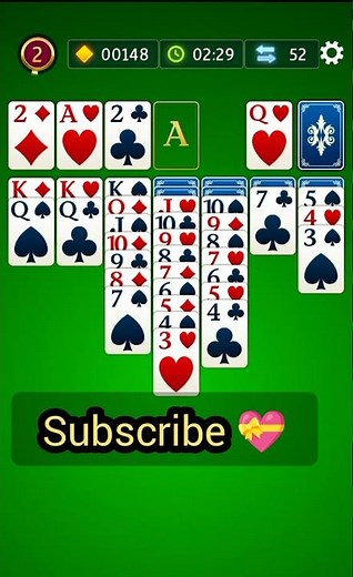 solitaire classic gameplay #solitaireclassic #solitaire #solitairegame