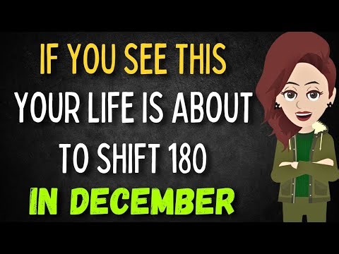 ✨ If you see this - YOUR LIFE IS ABOUT TO SHIFT 180 in December 🎉🎉 abraham hicks ✨