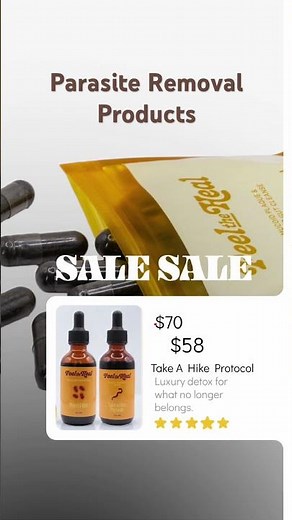 Take A Hike Parasite Removal Protocol- How to get rid of parasites- Naturally!