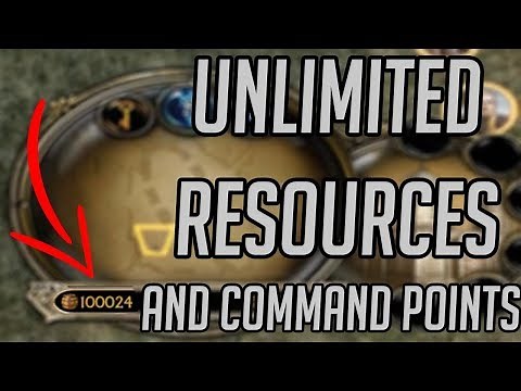 How to get unlimited resources and command points (BFME 2)