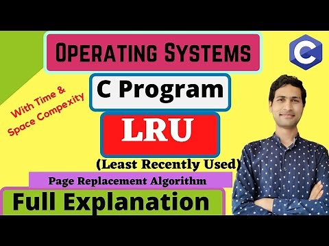 C Program for LRU (Least Recently Used) Page Replacement Algo- With Time and Space Complexity || OS