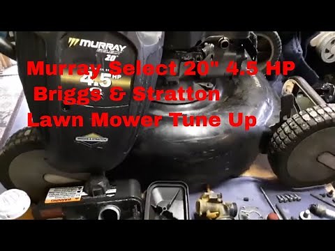 DIY / How to tune up a 20" Murray Select Lawn Mower...