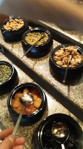 buffet set-up in hotel