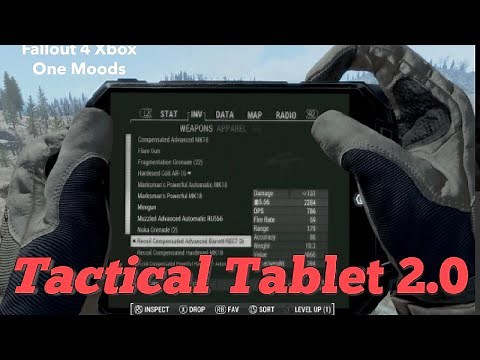 Tactical Tablet 2.0 Fallout 4 Xbox One Mods
