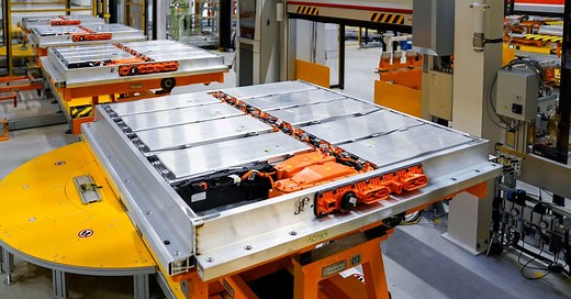 Volkswagen ramps up production to 600,000 battery systems per year