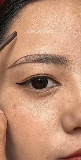 How To Use Eyebrow Pencil To Draw Perfect Eyebrow Shape ✨