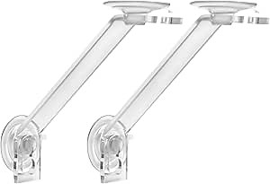 Window Garden Ledge Legs Suction Cup Window Shelf Support– Add an Additional 2.0 lbs. of Support per Leg. Use with Veg Ledge and Double Veg Ledge Plant Window Shelf (1 Pack)