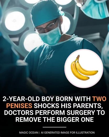 GlobalCodeX on Instagram: "Doctors in São Paulo reported the case of a two-year-old boy born with diphallia, an extremely rare condition that appears in only one out of five to six million births. Scans showed he had two fully formed penises, each with its own urethra, but only one bladder and one prostate. The left penis was larger but did not connect correctly to the bladder and had an underdeveloped urethra. Surgeons removed it to prevent future problems such as bladder infections, kidney inf