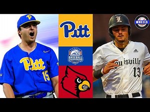 #15 Pitt vs #10 Louisville (CRAZY GAME!) | Opening Round | 2025 College Baseball Highlights