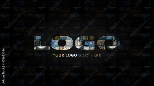 Multi Screen Logo Opener Stock Template