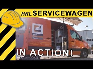 HKL Servicewagen im Einsatz - NordBau - 4K UHD