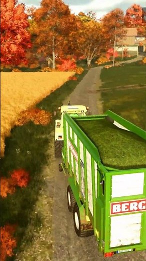 Filling the dryer with meadow grass | Hof Bergmann | Farming Simulator 25 #farmingsimulator25