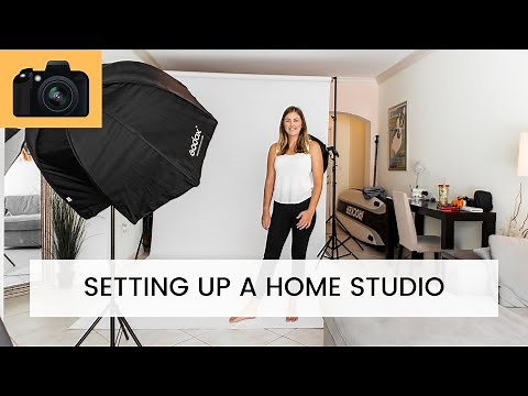 HOME STUDIO SETUP - Equipment, process & advice to set up a home photography studio!