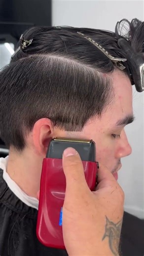 ASMR Undercut Fade Tutorial | Clippers Technique & Lineup #fade #barber #clipper