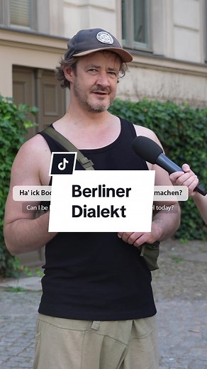 Unterschiede zwischen Berliner Dialekt und Hochdeutsch