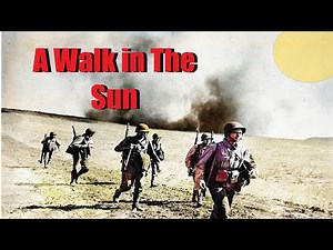 A Walk in the Sun (1945) | Full Movie | A Gritty & Realistic WWII War Film