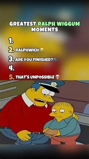 best ralph wiggum moments