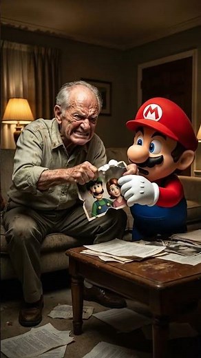Who Is Mario's REAL Father? Nintendo's Darkest Secret Revealed #mario #supermario #mariobros #short