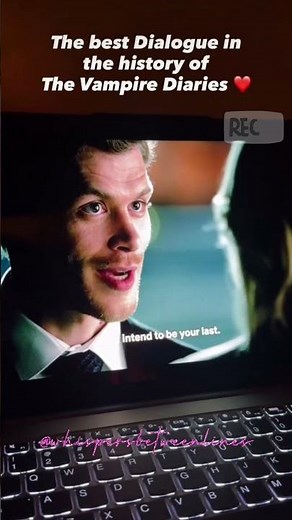 The Best Dialogue in the history of Vampire Diaries # #viralvideo #booktok #viral