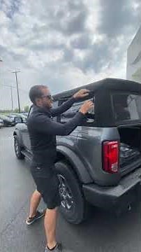 How to Take the Soft Top Off the 2023 Ford Bronco Big Bend