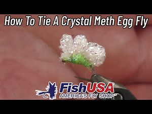 How To Tie A Crystal Meth Egg Fly For Steelhead Fishing - Deadly Effective Steelhead Fly