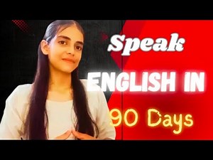90 Days English Challenge | Speak English Fluently in 3 Months! #englishbringschange