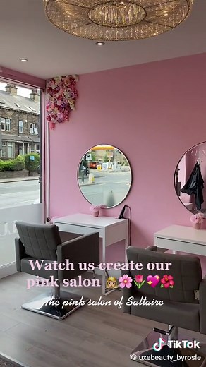 The Pink Salon Transformation in Saltaire