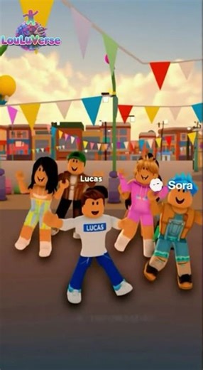 Lucas Spots a GIANT Cake in Roblox City 🍰 #roblox #usa #shorts