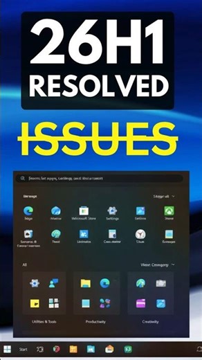 Windows 11 26H1 Truth ⚠️ #shorts