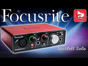 FOCUSRITE Scarlett Solo - USB Audio Interface