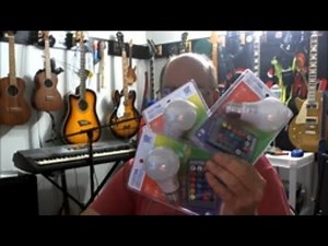 Electra Remote Control Led Light Bulb Demo And Review