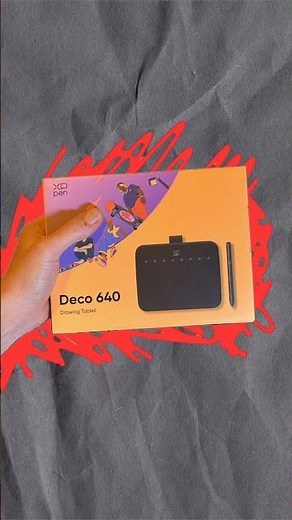 The XPPen Deco 640 Drawing Tablet (2025)