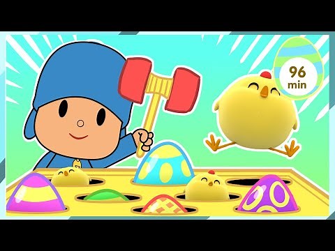 🥚 POCOYO AND NINA - A Surprising Easter Egg [96 min] | ANIMATED CARTOON for Children | FULL episodes