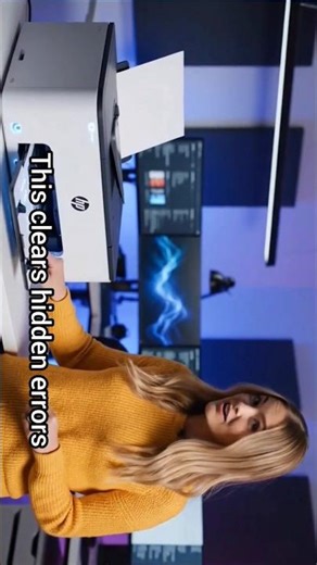 How To Fix HP Printer Error With Hard Reset #printerfix #hpprintererrorfix #hperrorfix #hpshorts