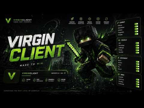 VirginClient Updated For 1.20+ | Best Minecraft Hypixel Client