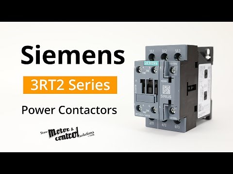 Siemens 3RT2 Series Power Contactors